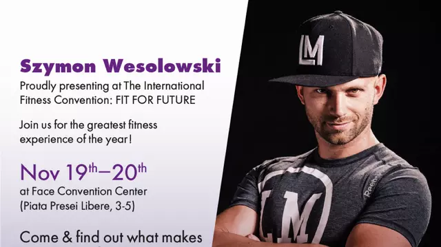 SZYMON WESOLOWSKI, International Trainer Les Mills: Fa lucrurile sa se intample!