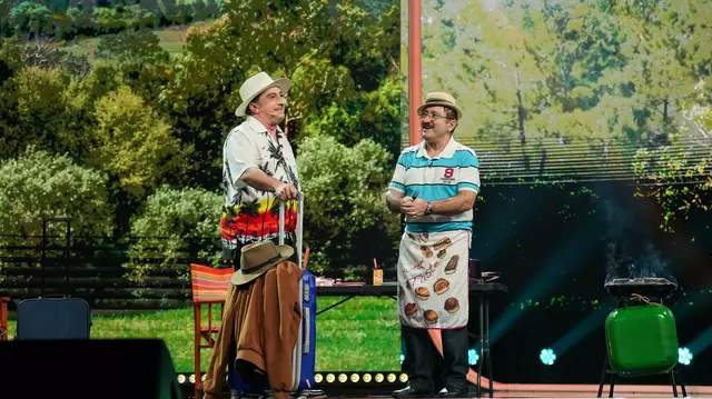 Romică Țociu și Cornel Palade fac show cu iz de 1 mai la iUmor. Cheloo. „Momentul lor ne-a întors în timp”