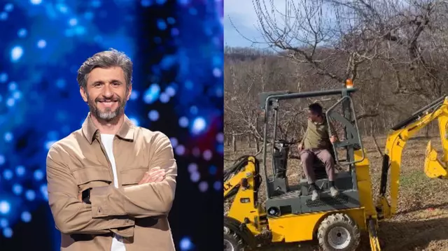Dragoș Bucur, un agricultor cu talent! „Eram sigur pe scenă cu buldozerul, atât de bun sunt”. Ce mesaj i-a transmis mama sa