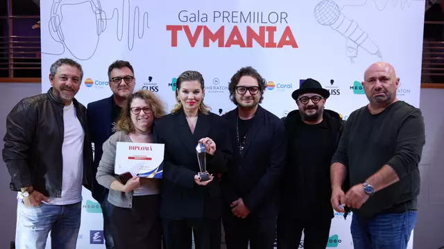 Florin Dumitrescu și Cătălin Scărlătescu, mesaj cu subînțeles pentru Antena 1, după ce au câștigat premiul TVmania cu Masterchef. Sala a izbucnit în ropote de aplauze