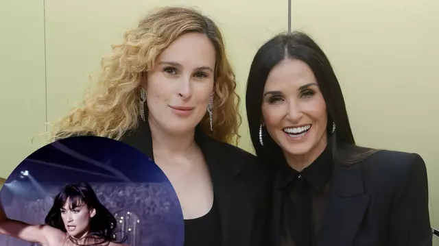 Fiica lui Demi Moore recreează look-ul din „Striptease” după 30 de ani. Rumer Willis poartă bikinii iconici ai mamei