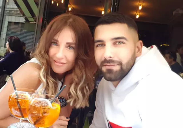 Tania Budi şi iubitul ei, Marin Burcea