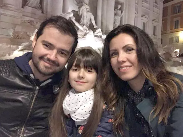 laurentiu si familia sa