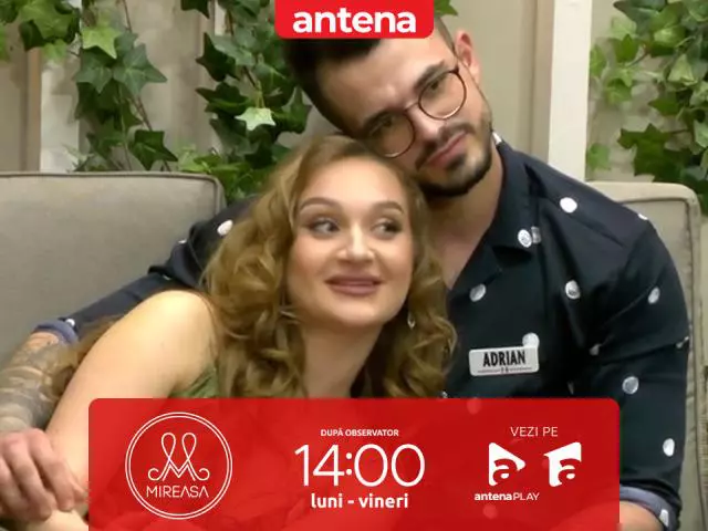 Adrian şi Edera de la Mireasa10