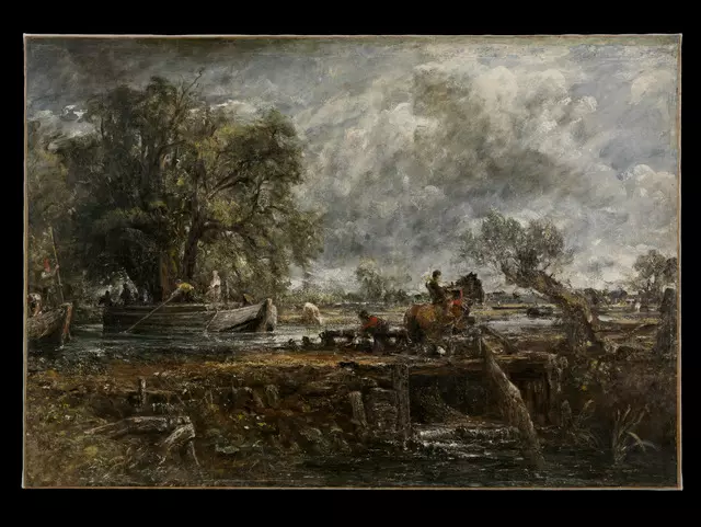 John-Constable-Full-scale-sketch-of-The-Leaping-Horse-1824-5-Victoria-and-Albert-Museum-Londra