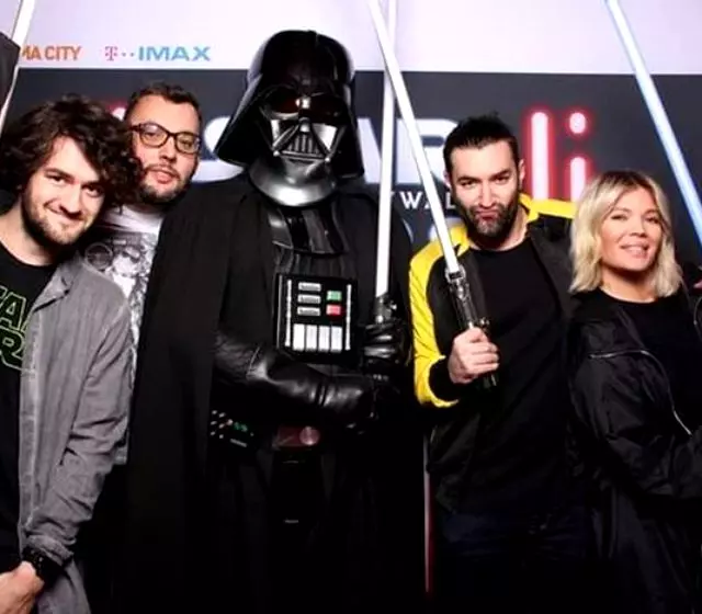 Smiley și Gina Pistol au fost la film înainte de a pleca la munte