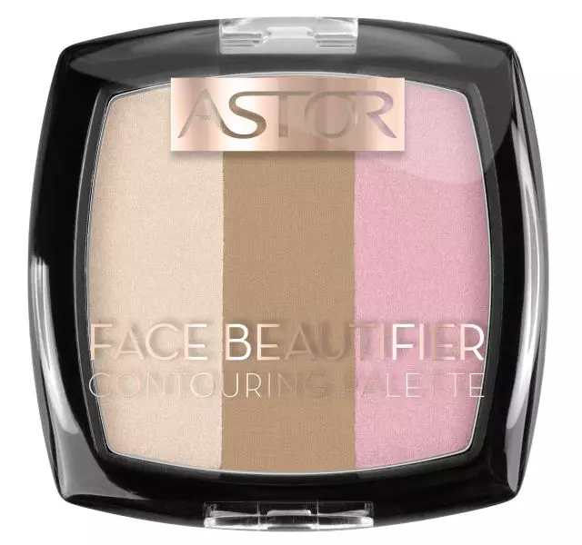 Paletă de contouring, Astor, Face Beautifier, 45 lei