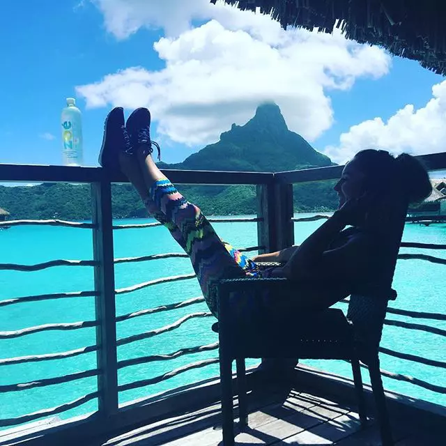Geraldine Bazan şi Gabriel Soto se relaxează în Bora Bora (13)