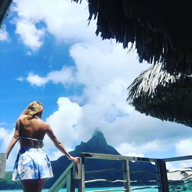 Geraldine Bazan şi Gabriel Soto se relaxează în Bora Bora (17)