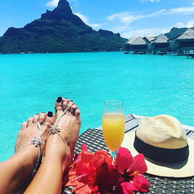 Geraldine Bazan şi Gabriel Soto se relaxează în Bora Bora (21)