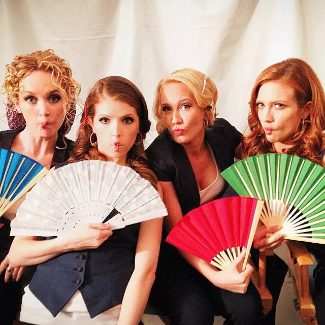 Kelley Jackle, Anna Kendrick, Anna Camp si Brittany Snow