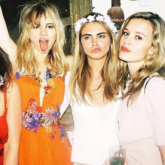 Suki Waterhouse, Cara Delevingne si Georgia May Jagger