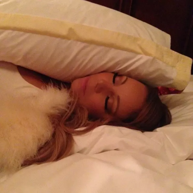 The Sleeping Selfie - Mariah Carey