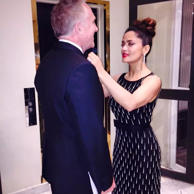 Francois - Henri Pinault si Salma Hayek-Pinault