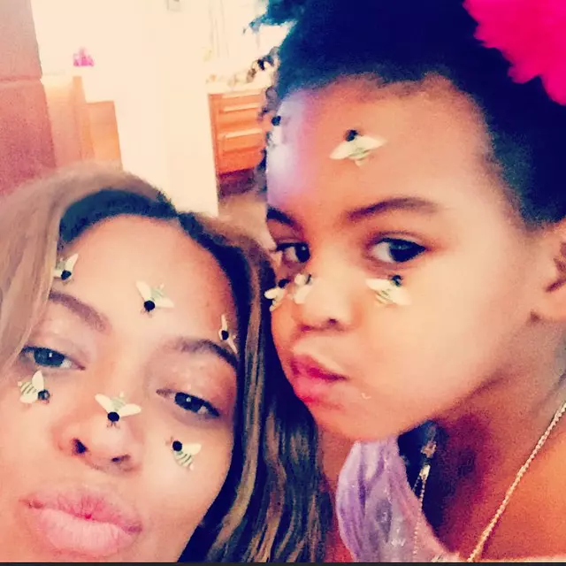 Beyonce si Blue Ivy