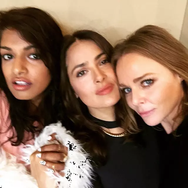 M.I.A., Salma Hayek si Stella McCartney