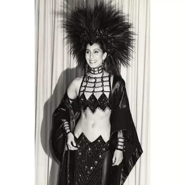 Cher in Bob Mackie, 1986