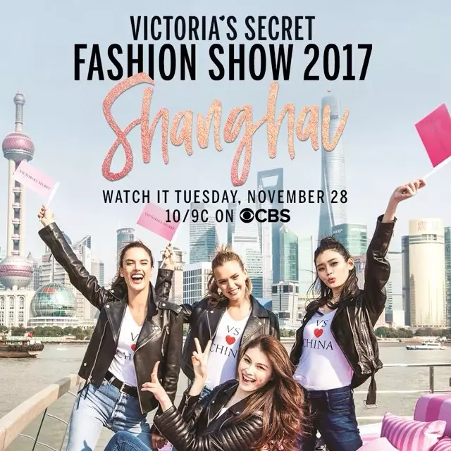 Victoria's Secret Show va avea loc in Shanghai pe 28 noiembrie