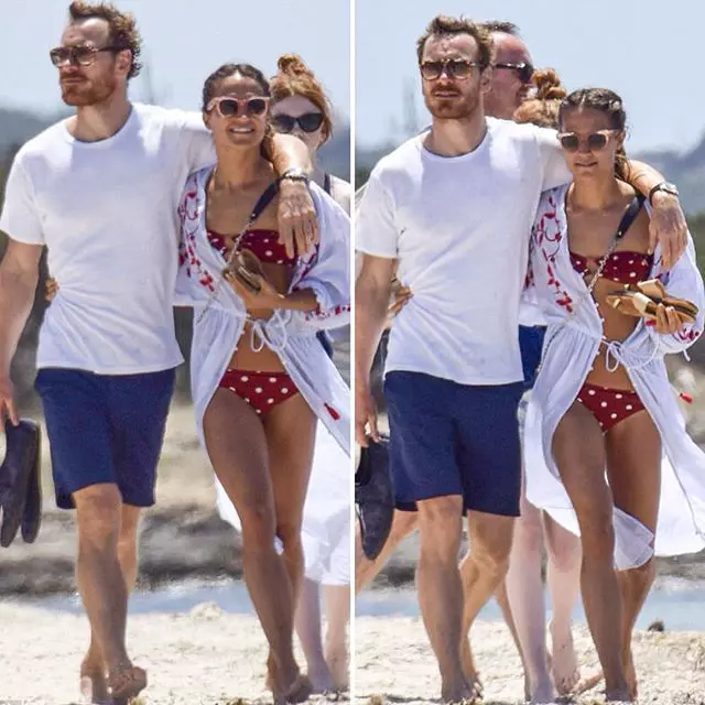 Alicia Vikander şi Michael Fassbender, (1)