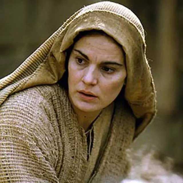 Maia Morgenstern în "Patimile lui Hristos"