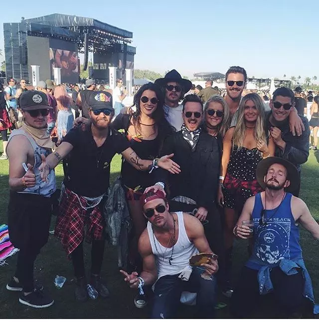 Derek Hough, Aaron Paul & prietenii lor