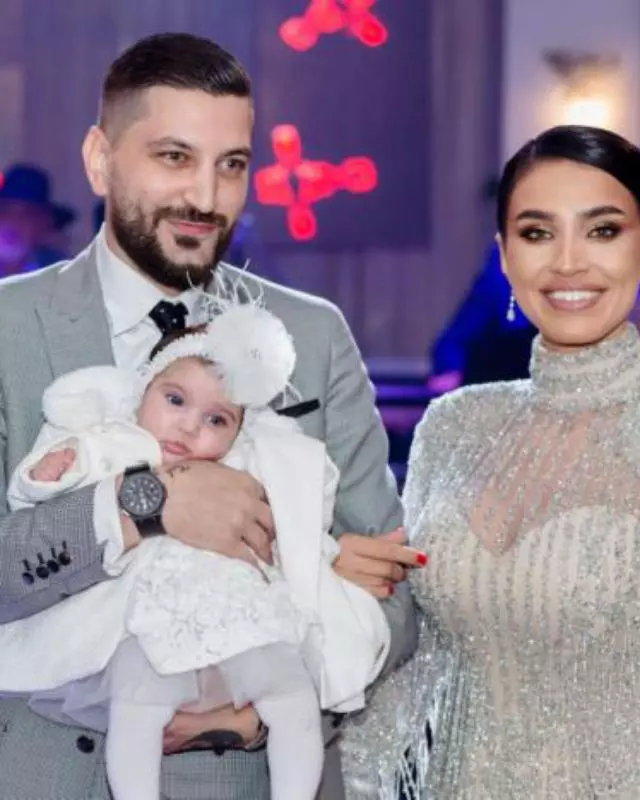 Zenaida Maria, în ziua botezului