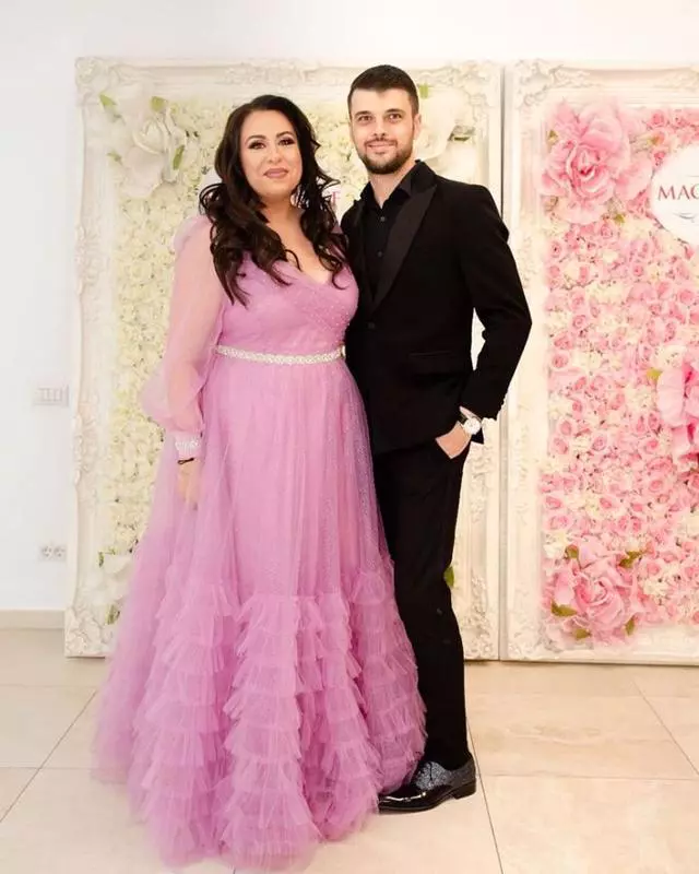 Oana Roman și soțul ei, Marius Elisei