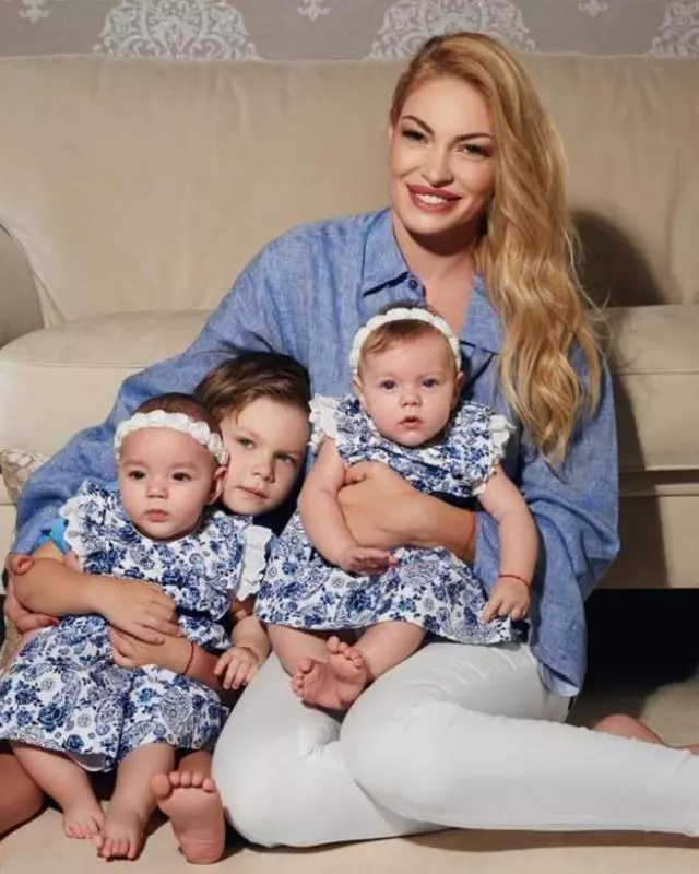 Valentina, alături de Indira Maria, Rania Maria și Milan