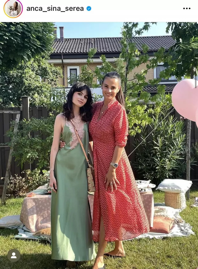 Anca Serea si fiica ei