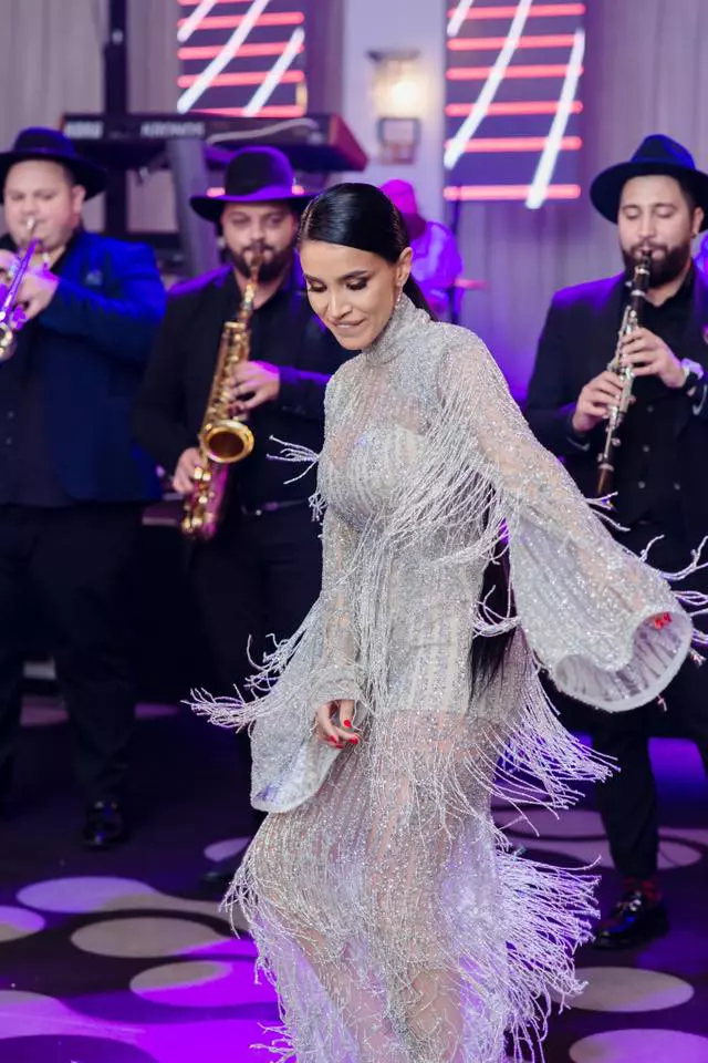 Imagini de la petrecerea de botez a fiicei Adelinei Pestritu