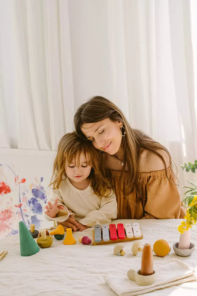 Dana Rogoz și fiica ei