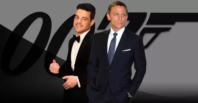 Daniel Craig şi Rami Malek