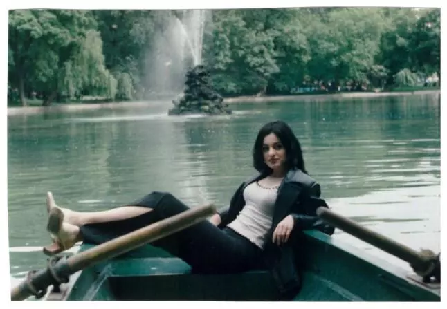 Anemona Niculescu la facultate. Sursă foto: Arhivă personală