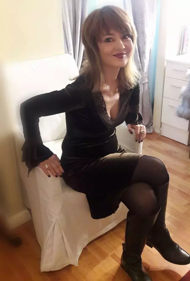 Oana Sîrbu în lenjerie intimă