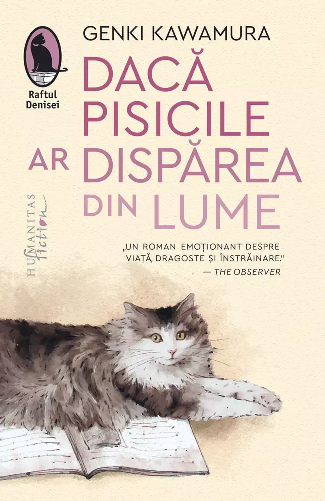Dacă pisicile ar dispărea din lume, Genki Kawamura, editura Humanitas Fiction