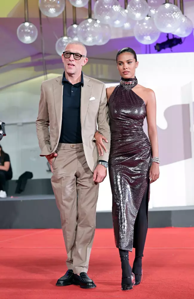 8. Tina Kunakey și Vincent Cassel