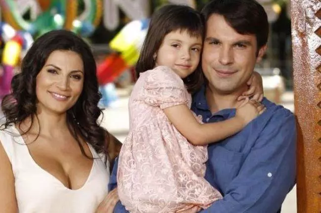 Ioana Ginghină, Alexandru Papadopol și fetița lor, Ruxandra