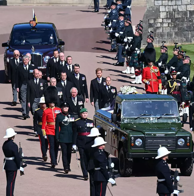 Funeraliile Prințului Philip în imagini