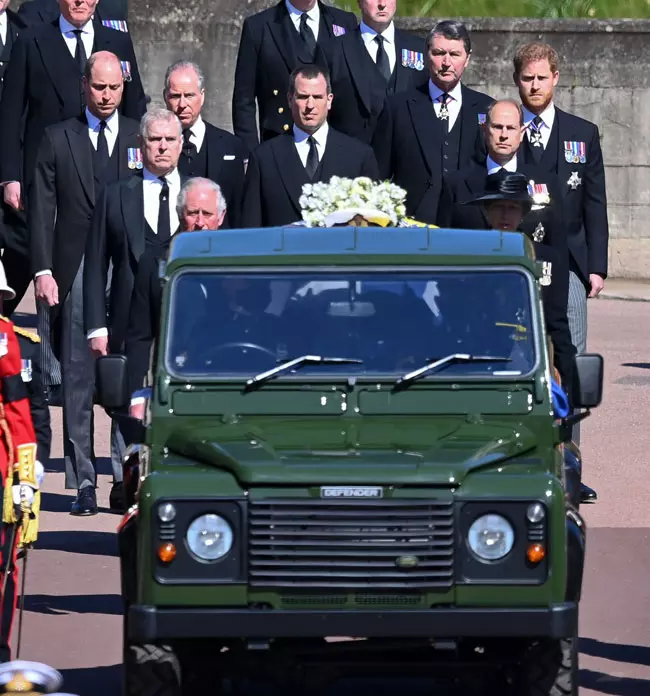 Funeraliile Prințului Philip în imagini