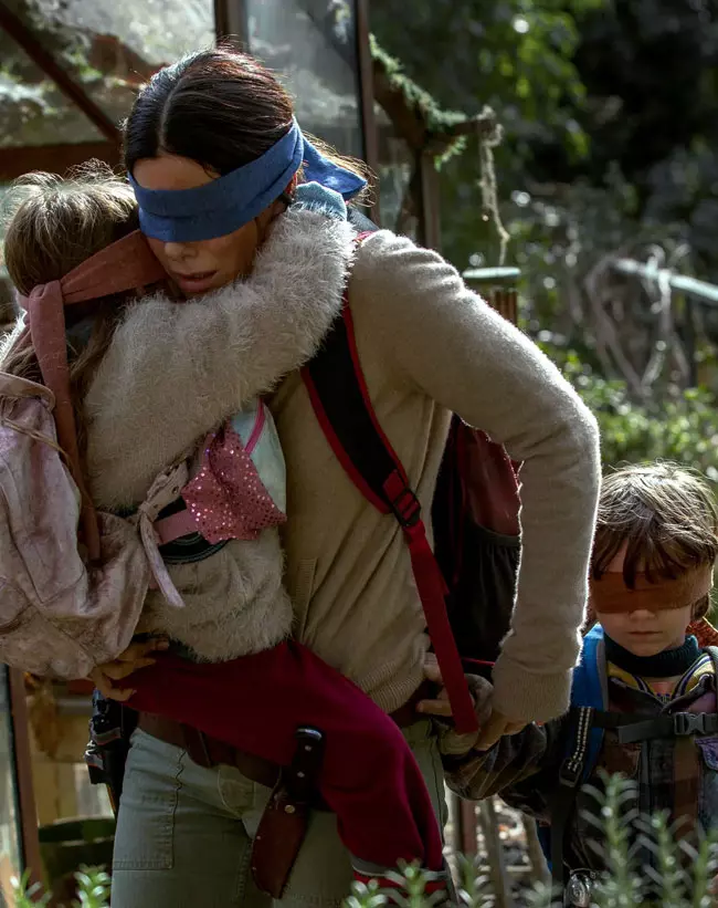 „Bird Box” a arătat imagini cu un accident real