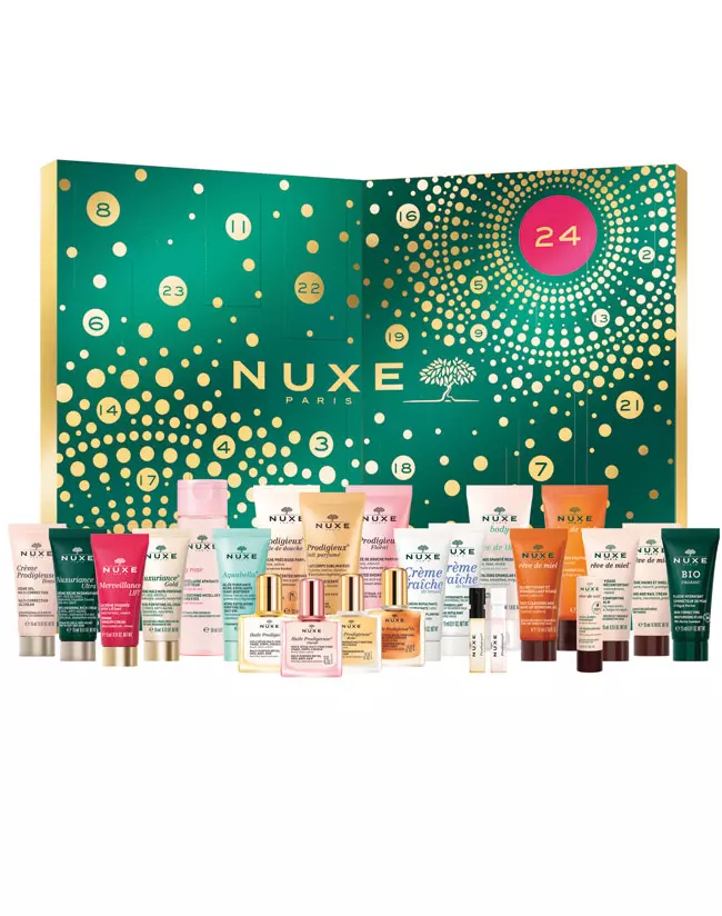 Calendar de advent, Nuxe, 293 lei (disponibil pe notino.ro)