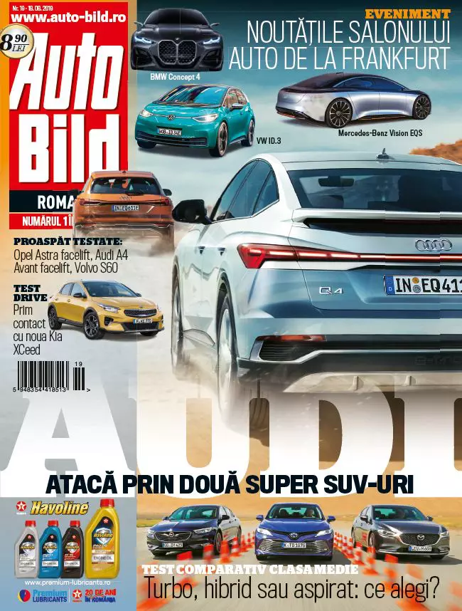 Revista AUTO BILD Nr. 19 din 19 septembrie 2019