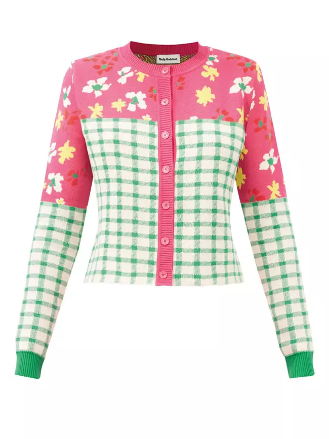 Cardigan din lână, Molly Goddard, 3.366 lei, www.matchesfashion.com