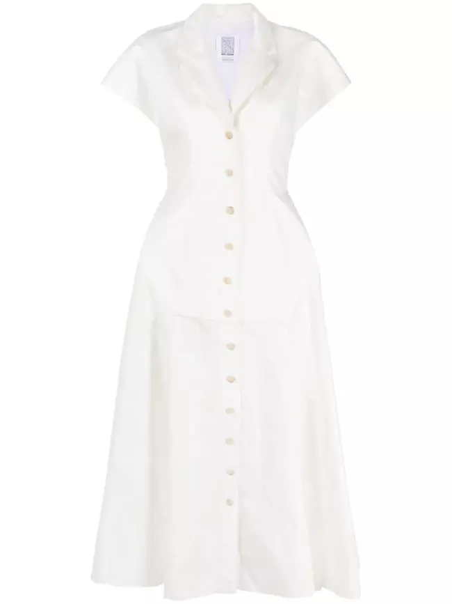 Rochie din bumbac, Rosie Assoulin, 1.453 euro, www.farfetch.com