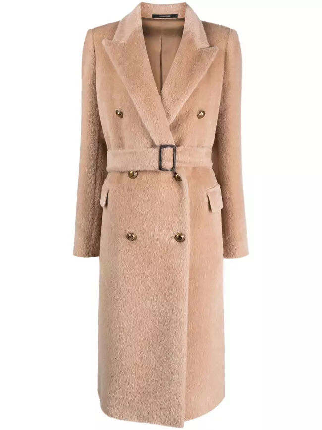 Palton din amestec de lână, Tagliatore, 931 euro, www.farfetch.com