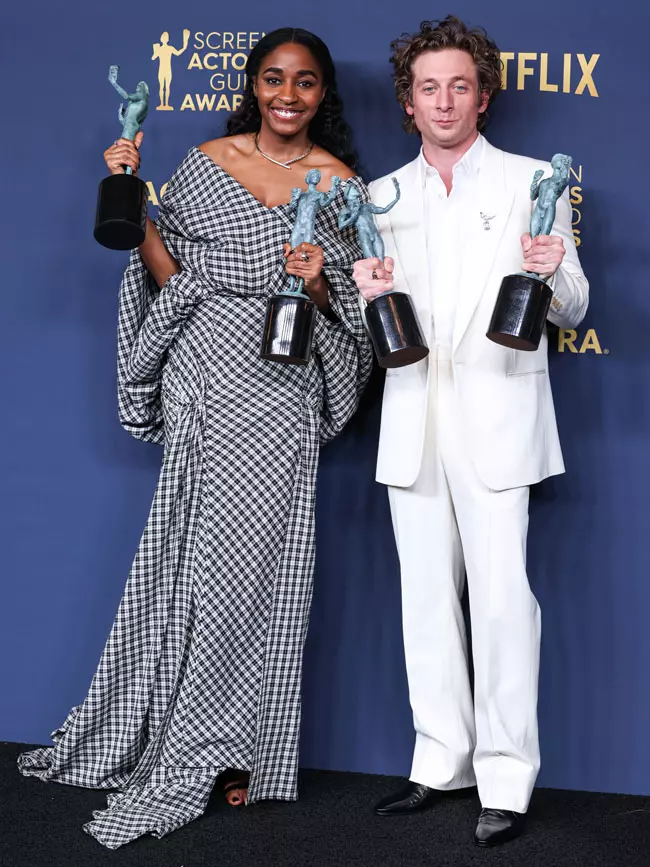 Ayo Edebiri & Jeremy Allen White