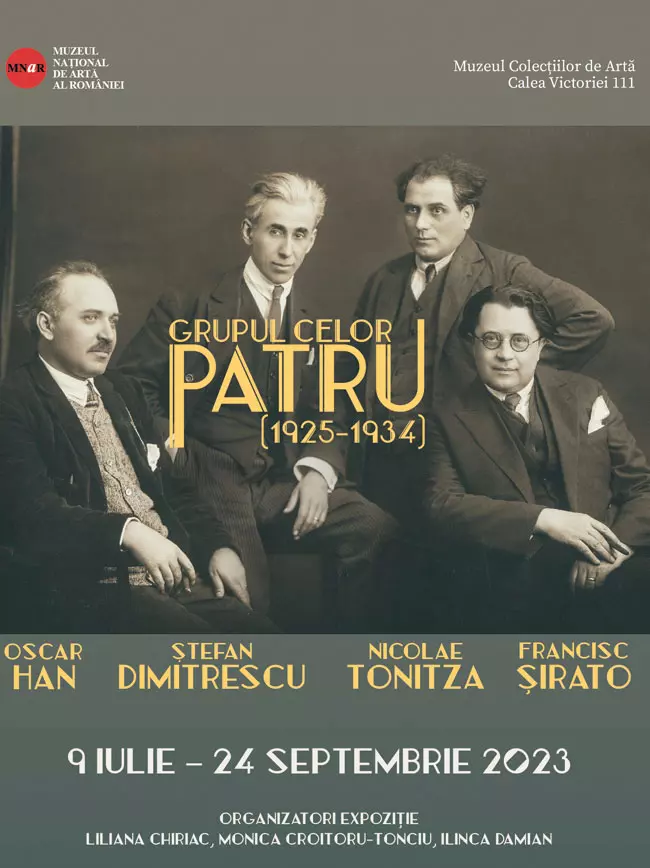 Grupul celor patru (1925- 1934): Oscar Han, Ștefan Dimitrescu, Nicolae Tonitza și Francisc Șirato