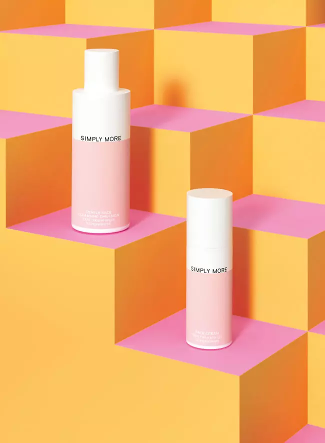 Gama de skincare Simply More