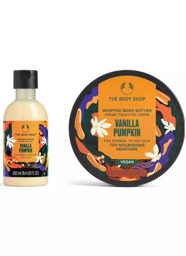Editia limitata Vanilla Pumpkin, The Body Shop