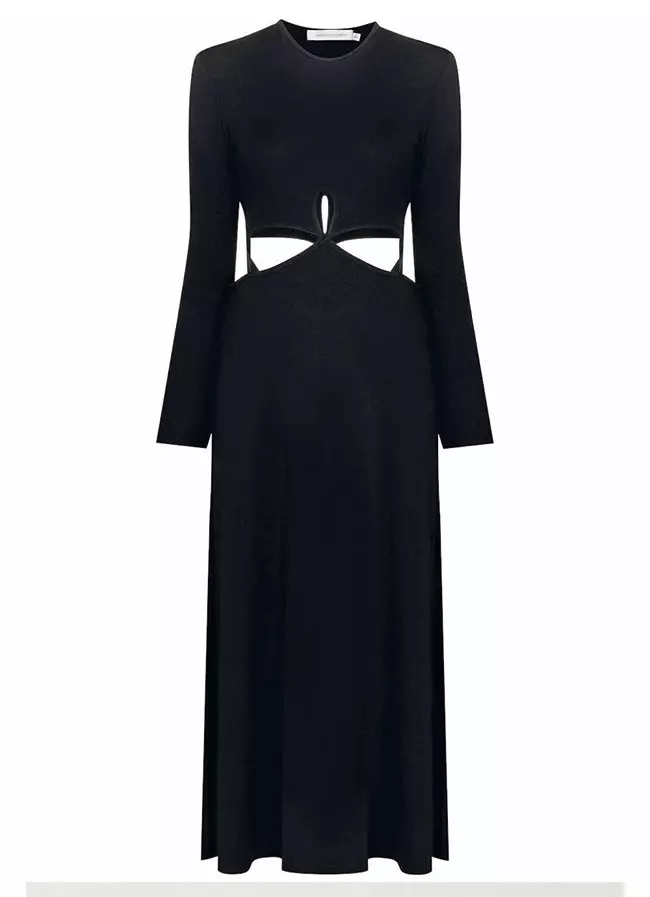 Rochie din poliester, Christopher Esber, 823 euro, www.farfetch.com